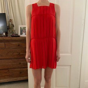 Red LOFT dress size 2
